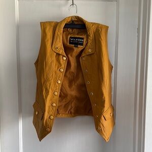 Wilson's Leather Mustard Vest